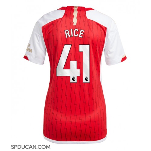 Zenski Nogometni Dres Arsenal Declan Rice #41 Domaci 2023-24 Kratak Rukav